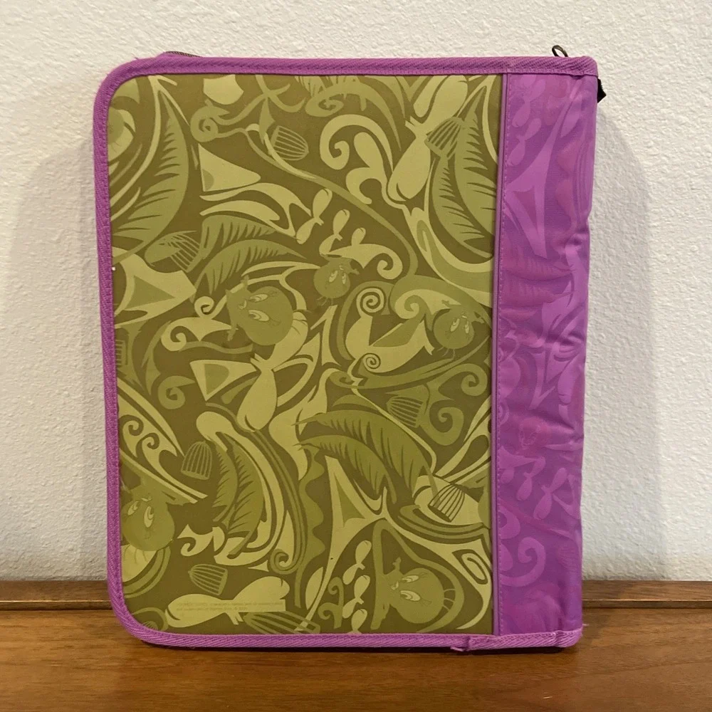 Looney Tunes‎ Tweety Bird Trapper Keeper Style Zippered Binder Rubber Frame